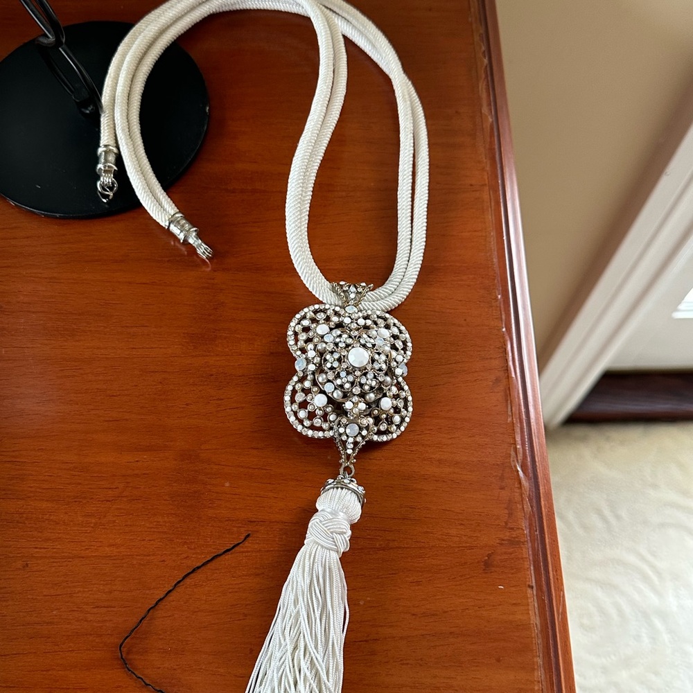 Jose and Maria Barrera unique statement neckline!!!